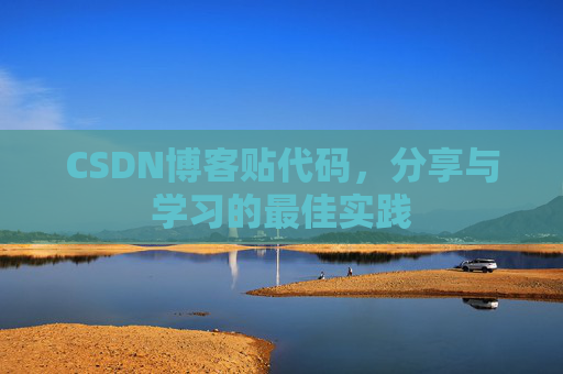 CSDN博客贴代码，分享与学习的最佳实践